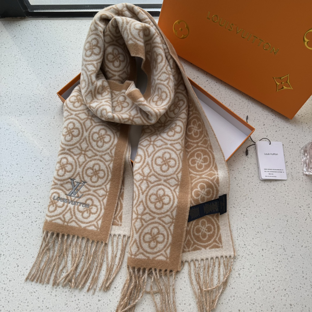 LV Medallion Scarves